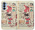 S3820 Poupée de papier de mode de cow-girl vintage Etui Coque Housse pour Samsung Galaxy A15 5G