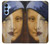 S3853 La Joconde Gustav Klimt Vermeer Etui Coque Housse pour Samsung Galaxy A15 5G