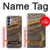 S3886 Rocher de marbre gris Etui Coque Housse pour Samsung Galaxy A15 5G