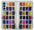 S3956 Graphique de boîte à palette aquarelle Etui Coque Housse pour Samsung Galaxy A15 5G