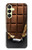 S0270 chocolat Etui Coque Housse pour Samsung Galaxy A25 5G
