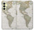 S0604 Carte du monde Etui Coque Housse pour Samsung Galaxy A25 5G