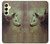 S0931 Loup Blanc Noir Etui Coque Housse pour Samsung Galaxy A25 5G