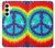 S1870 Tie Dye Paix Etui Coque Housse pour Samsung Galaxy A25 5G