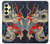 S2073 Japon dragon Art Etui Coque Housse pour Samsung Galaxy A25 5G