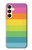 S2363 Arc en ciel Motif Etui Coque Housse pour Samsung Galaxy A25 5G