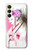 S2579 Traditionnelle japonaise Geisha Kimono Etui Coque Housse pour Samsung Galaxy A25 5G