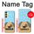 S2669 Mignon os chien pattes Dessin animé Etui Coque Housse pour Samsung Galaxy A25 5G