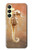 S2674 Hippocampe squelette Fossile Etui Coque Housse pour Samsung Galaxy A25 5G