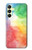S2945 Aquarelle colorée Etui Coque Housse pour Samsung Galaxy A25 5G