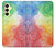 S2945 Aquarelle colorée Etui Coque Housse pour Samsung Galaxy A25 5G