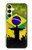 S2981 Brésil Football Football Etui Coque Housse pour Samsung Galaxy A25 5G