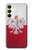S3005 Pologne Football Football Etui Coque Housse pour Samsung Galaxy A25 5G