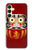 S3023 Japon Bonne chance Daruma Poupée Etui Coque Housse pour Samsung Galaxy A25 5G