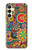 S3272 Motif coloré Etui Coque Housse pour Samsung Galaxy A25 5G