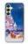 S3282 Château de Santa Noël Etui Coque Housse pour Samsung Galaxy A25 5G