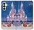 S3282 Château de Santa Noël Etui Coque Housse pour Samsung Galaxy A25 5G