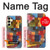 S3341 Paul Klee Raumarchitekturen Etui Coque Housse pour Samsung Galaxy A25 5G