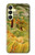 S3344 Henri Rousseau Tigre dans une tempête tropicale Etui Coque Housse pour Samsung Galaxy A25 5G