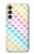 S3499 Motif coloré coeur Etui Coque Housse pour Samsung Galaxy A25 5G