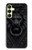 S3619 Lion noir gothique Etui Coque Housse pour Samsung Galaxy A25 5G