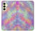 S3706 Arc-en-ciel pastel Galaxy Pink Sky Etui Coque Housse pour Samsung Galaxy A25 5G