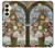 S3749 Vase de fleurs Etui Coque Housse pour Samsung Galaxy A25 5G