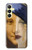 S3853 La Joconde Gustav Klimt Vermeer Etui Coque Housse pour Samsung Galaxy A25 5G