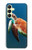 S3899 Tortue de mer Etui Coque Housse pour Samsung Galaxy A25 5G