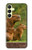 S3917 Cochon d'Inde géant de la famille Capybara Etui Coque Housse pour Samsung Galaxy A25 5G