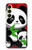 S3929 Panda mignon mangeant du bambou Etui Coque Housse pour Samsung Galaxy A25 5G