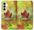 S2523 Canada Feuille d'érable d'automne Etui Coque Housse pour Samsung Galaxy A35 5G