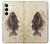 S2562 fossile poisson Etui Coque Housse pour Samsung Galaxy A35 5G
