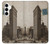 S2832 New York 1903 Flatiron Cartes Postales Bâtiment Etui Coque Housse pour Samsung Galaxy A35 5G