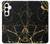 S2896 Marbre d'or imprimé graphique Etui Coque Housse pour Samsung Galaxy A35 5G
