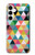 S3049 Triangles Couleurs vibrantes Etui Coque Housse pour Samsung Galaxy A35 5G