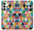 S3049 Triangles Couleurs vibrantes Etui Coque Housse pour Samsung Galaxy A35 5G