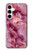 S3052 Rose Marbre Imprimé graphique Etui Coque Housse pour Samsung Galaxy A35 5G