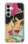 S3171 Filles Pop Art Etui Coque Housse pour Samsung Galaxy A35 5G