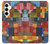 S3341 Paul Klee Raumarchitekturen Etui Coque Housse pour Samsung Galaxy A35 5G