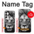 S3372 Lion Visage Etui Coque Housse pour Samsung Galaxy A35 5G