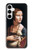S3471 Lady hermine Leonardo da Vinci Etui Coque Housse pour Samsung Galaxy A35 5G