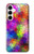 S3677 Mosaïques de briques colorées Etui Coque Housse pour Samsung Galaxy A35 5G