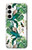 S3697 Oiseaux de la vie des feuilles Etui Coque Housse pour Samsung Galaxy A35 5G