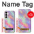 S3706 Arc-en-ciel pastel Galaxy Pink Sky Etui Coque Housse pour Samsung Galaxy A35 5G