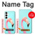 S3708 Flamant rose Etui Coque Housse pour Samsung Galaxy A35 5G