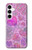 S3710 Coeur d'amour rose Etui Coque Housse pour Samsung Galaxy A35 5G