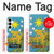 S3744 Carte de tarot l'étoile Etui Coque Housse pour Samsung Galaxy A35 5G