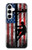 S3803 Électricien monteur de lignes drapeau américain Etui Coque Housse pour Samsung Galaxy A35 5G