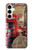 S3856 Vintage Londres Britannique Etui Coque Housse pour Samsung Galaxy A35 5G